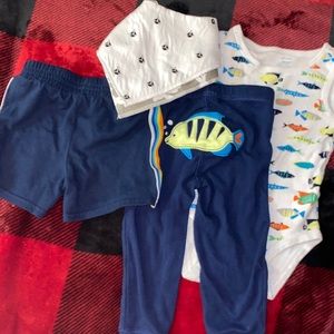 Infant shorts and pants bundle